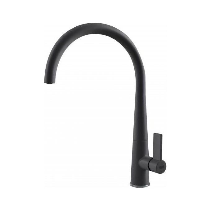 ELLECI MGKATH40 Athena Miscelatore monocomando con canna girevole Modern Granitek Nero 40