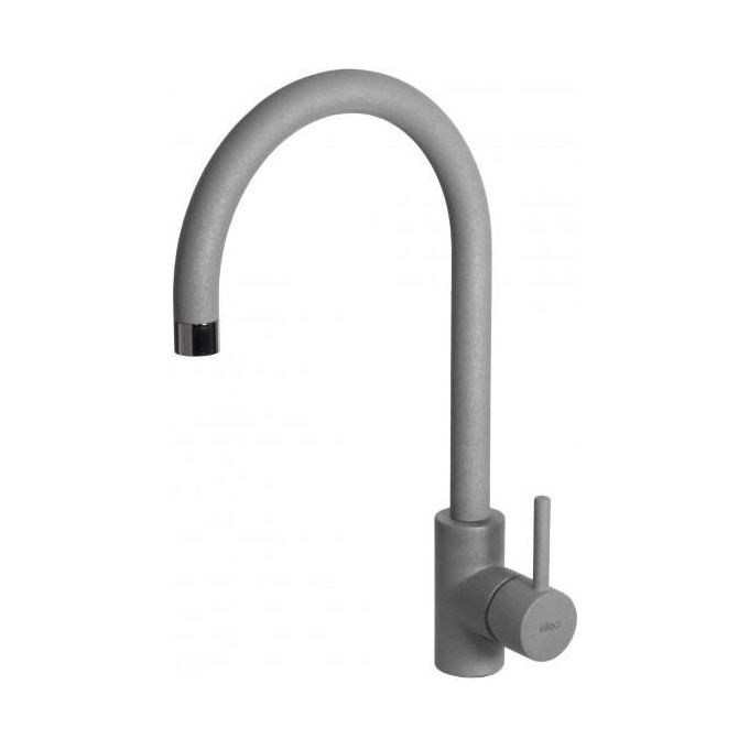 Elleci MGKCLO48 Cloud Miscelatore monocomando con canna girevole Modern Grigio Cemento 48