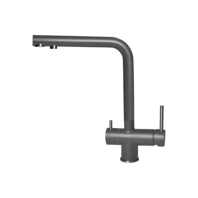 Elleci MKKTOU99 Tourmaline Miscelatore monocomando filtrante con canna girevole Grigio 99