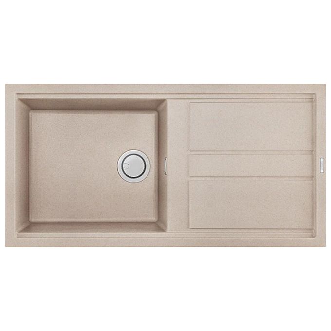 Elleci LGB48051 Best 480 Lavello Granitek gocciolatoio reversibile 1 Vasca 100 cm Avena