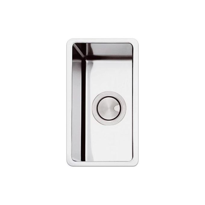 Apell FEM18UBC Lavello Inox Spazzolato da Incasso Sottopiano 1 Vasca 22x38cm