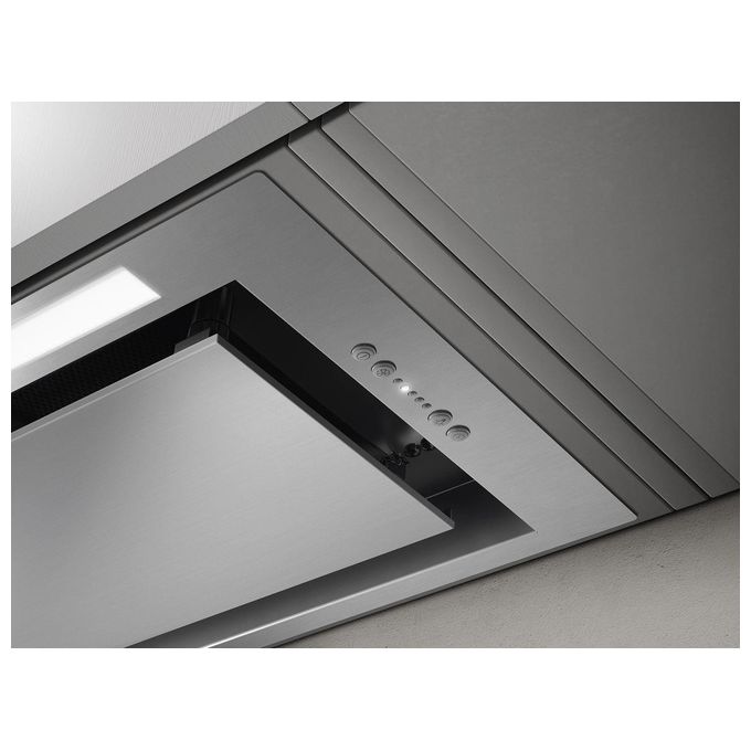 Elica PRF0157369 LANE GR-A-52 Cappa da Incasso Classe energetica B 4 Velocita' Aspirante Illuminazione LED 52 cm Grigio