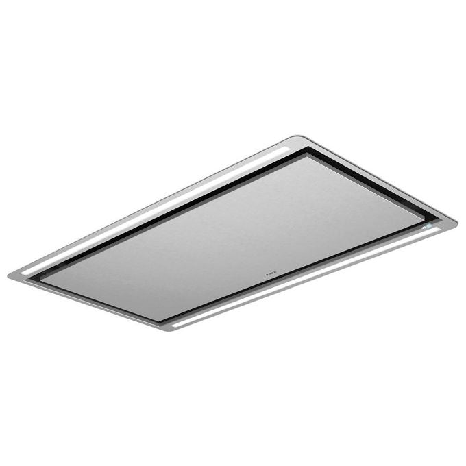 Elica PRF0167045 Cappa a Soffitto Classe energetica A 5 Velocita' Aspirante Radiocomando Illuminazione LED 100 cm Inox