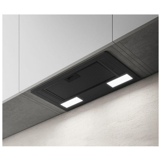 Elica PRF0166822 ERA C BL-A-52 Cappa da Incasso Classe energetica D 3 Velocita' Filtrante 52 cm Nero