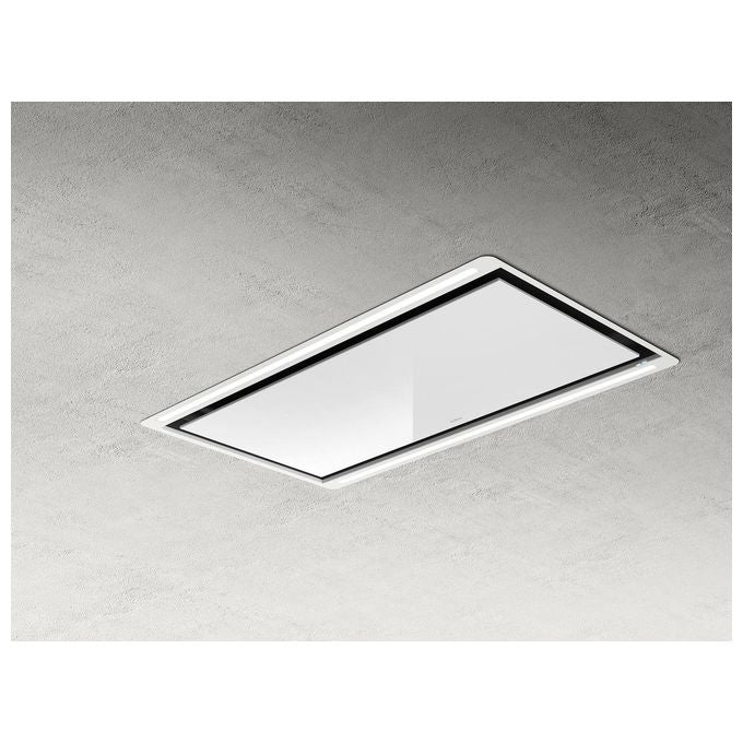 Elica HILIGHT NO MOTOR WH-A PRF0146248 Cappa a Soffitto Classe energetica A 5 Velocita' Aspirante Radiocomando Illuminazione LED Senza Motore 100 cm Bianco