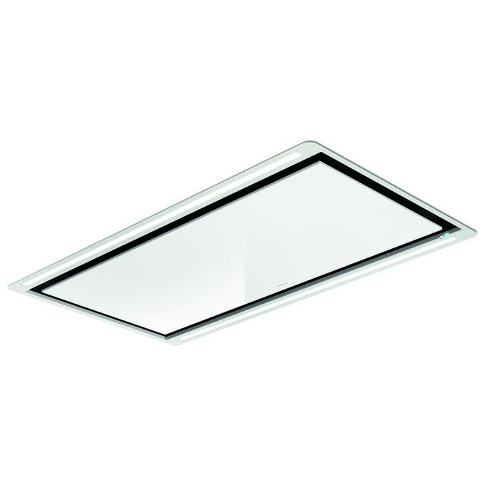 Elica HILIGHT NO MOTOR WH-A PRF0146248 Cappa a Soffitto Classe energetica A 5 Velocita' Aspirante Radiocomando Illuminazione LED Senza Motore 100 cm Bianco
