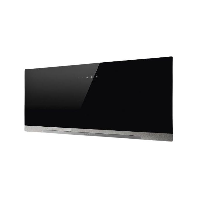 Elica PRF0166939 APLOMB BL-A-90 Cappa a Parete Classe energetica A 3 Veloicta' Aspirante o Filtrante Touch Control 90 cm Vetro Nero