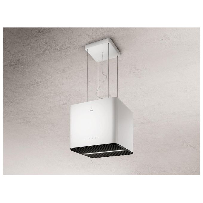 Elica PIX CONCRETE-F-42 Cappa a Isola sospesa Classe energetica A 3 Velocita' + Intesiva Filtrante Portata 620 m³-h 42 cm Cemento PRF0146222