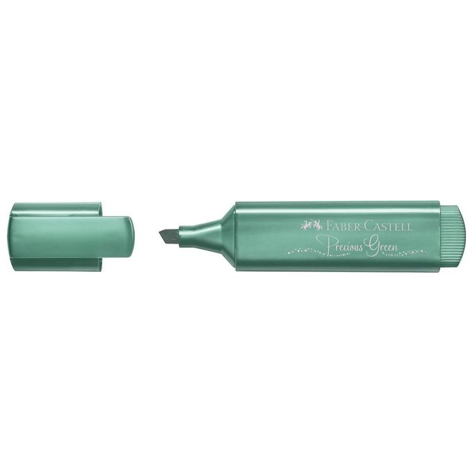 Faber Castell Confezione 10 Evidenziatori Texliner Metallic Verde