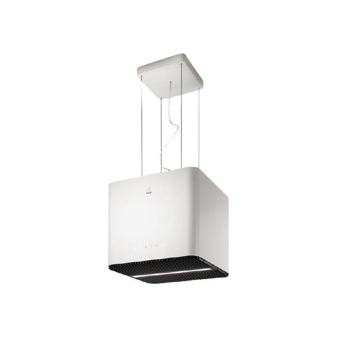 Elica PIX WH-F-42 Cappa a Isola sospesa Classe energetica A Comandi Touch Control 3V+I Filtrante 42 cm Portata 620 m³-h Bianco PRF0145561
