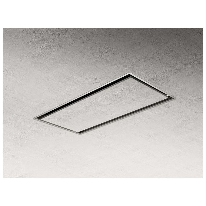 Elica ILLUSION H16 PAINT-A- PRF0147726 Cappa a Soffitto Classe energetica A 5 Velocita' Aspirante Radiocomando Illuminazione LED 100 cm Inox