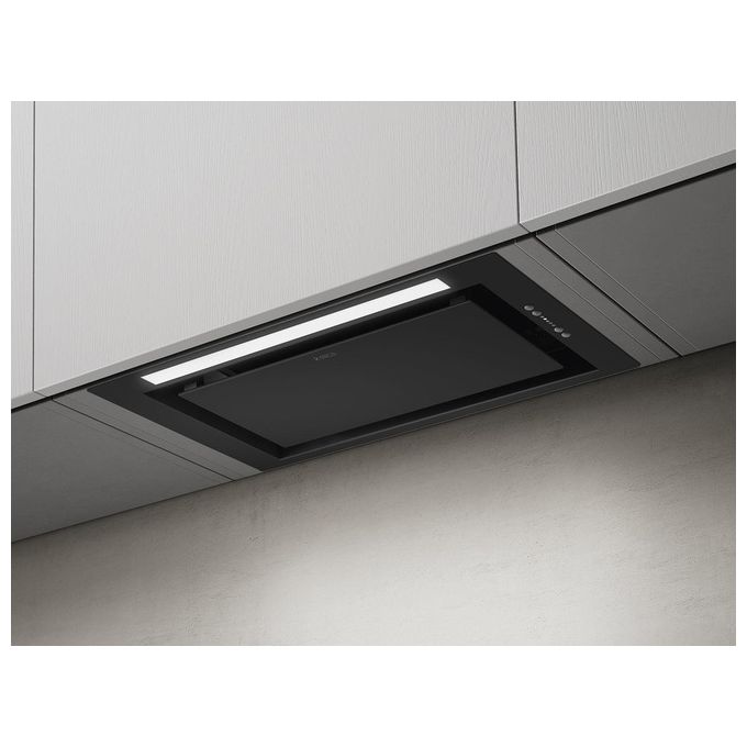 Elica PRF0165830 LANE BL MAT-A-52 Cappa da Incasso Classe energetica B 3 Velocita' Aspirante Illuminazione LED 60 cm Nero