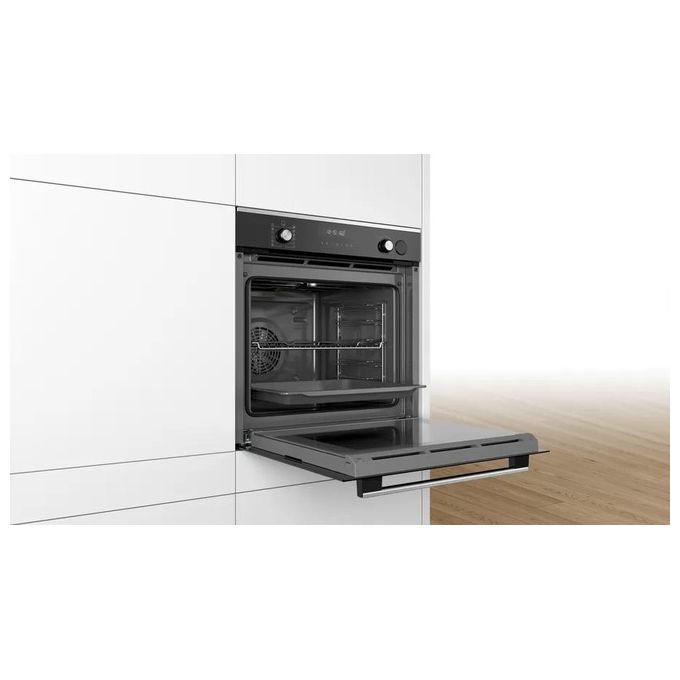 Bosch HRA218BS1 Serie 6 Forno Elettrico da incasso a Vapore Capacita' 71 Litri Classe energetica A 30 programmi Acciaio Inossidabile
