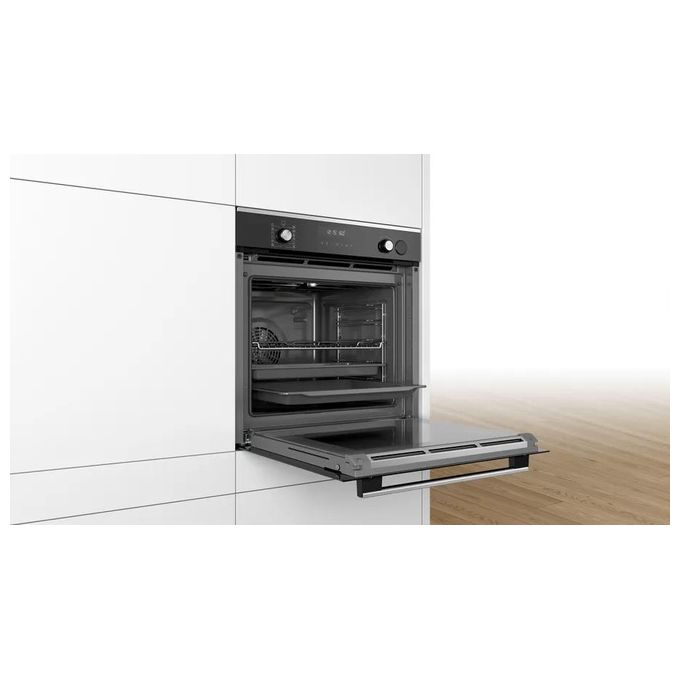 Bosch Serie 6 HRT278BS1 Forno Elettrico 71 Litri 3600W Classe Energetica A Nero-Acciaio Inossidabile