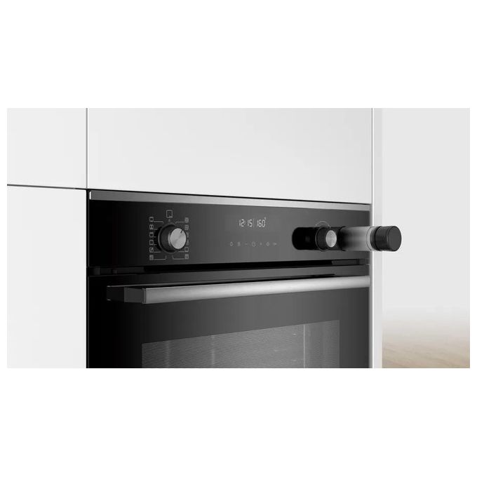 Bosch Serie 6 HRT278BS1 Forno Elettrico 71 Litri 3600W Classe Energetica A Nero-Acciaio Inossidabile