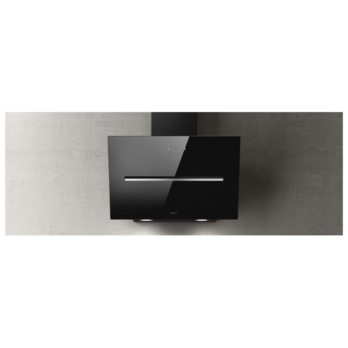 Elica SHY-S BL-A-60 Cappa a parete aspirante Comandi touch control 60 cm Classe energetica A 650 m3-h Vetro Nero PRF0166932