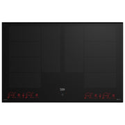 BEKO HII88810NTI Piano Cottura ad Induzione 8 Zone 80 cm Nero