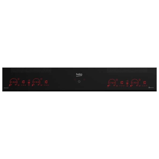 BEKO HII88810NTI Piano Cottura ad Induzione 8 Zone 80 cm Nero