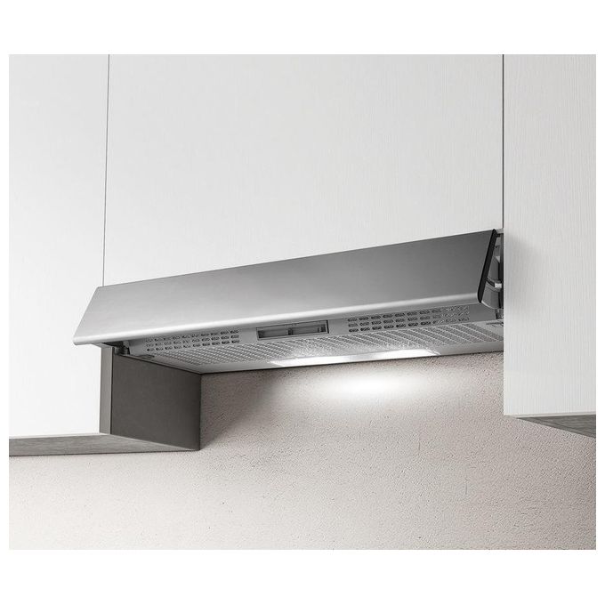 Elica Estraibile GR-FR.IX-F-60 Cappa Ad Incasso Classe energetica D 3 Velocita' Filtrante Portata 260 m³-h Sottopensile 60cm PRF0154624