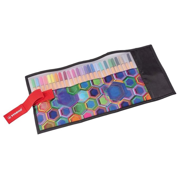 Fineliner - STABILO point 88 - Rollerset con 25 colori assortiti - ARTY Edition