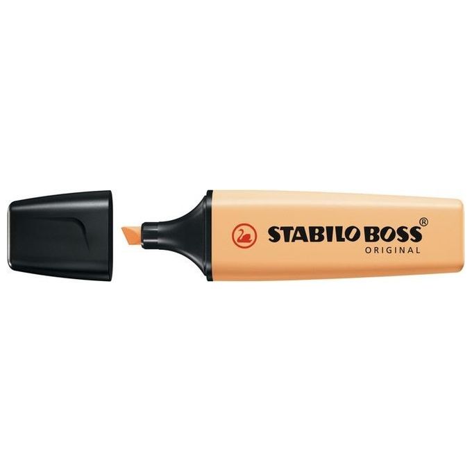 Evidenziatore - STABILO BOSS ORIGINAL Pastel - Arancione Papaya