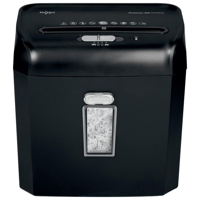 Rexel ProMax QS RPX612 Distruggidocumenti Manuale 6 Fogli Taglio a Frammenti 12 Litri