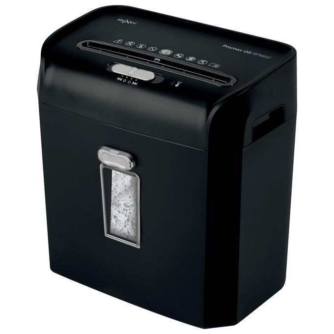 Rexel ProMax QS RPX612 Distruggidocumenti Manuale 6 Fogli Taglio a Frammenti 12 Litri
