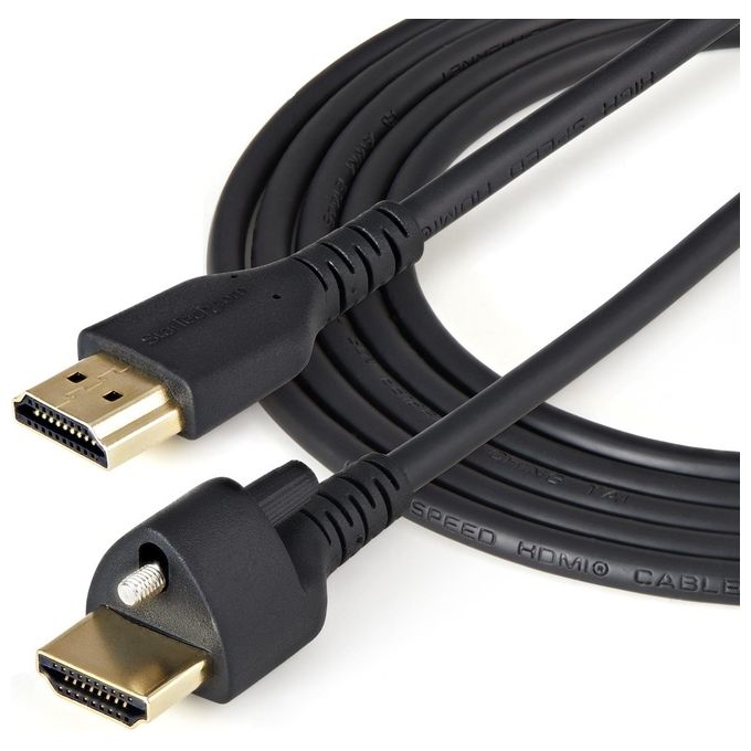 StarTech.com HDMM2MLS Cavo Hdmi 2mt HDMI Tipo A Standard Nero