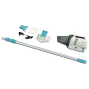 Intex ZR200 28628 Aspirapolvere Ricaricabile per Piscine e Spa Asta 280 cm 2 Testine 100 min autonomia colore Blu Bianco