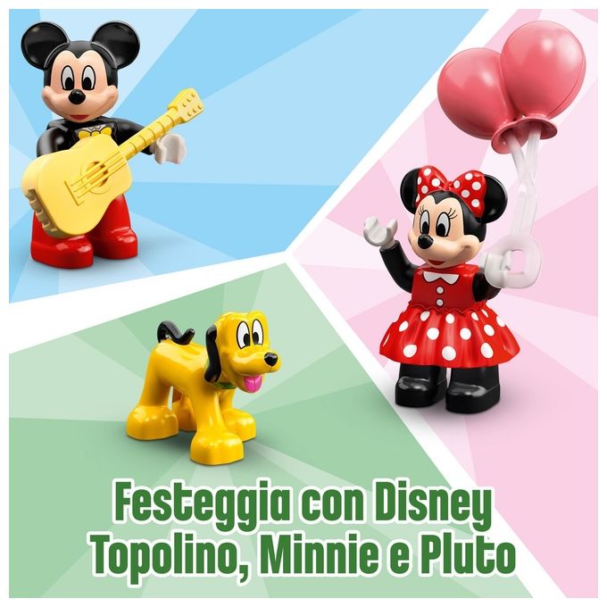 LEGO Duplo Disney Il Treno del Compleanno di Topolino e Minnie