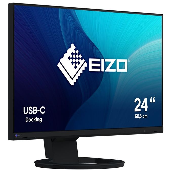 Eizo Monitor Flat 23.8'' FlexScan EV2480-BK 1920x1080 Pixel Full HD Tempo di risposta 5 ms