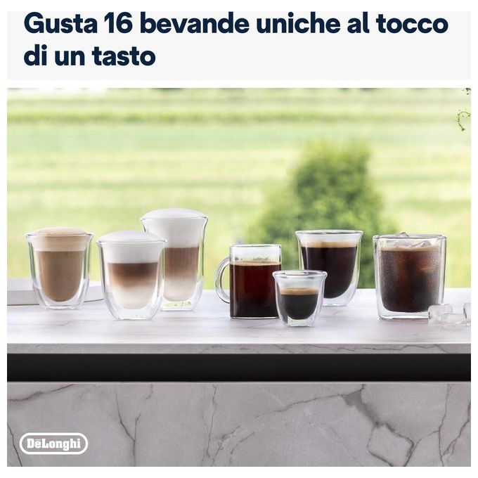 DeLonghi EXAM440.55.G Rivelia Macchina da Caffe' Automatica