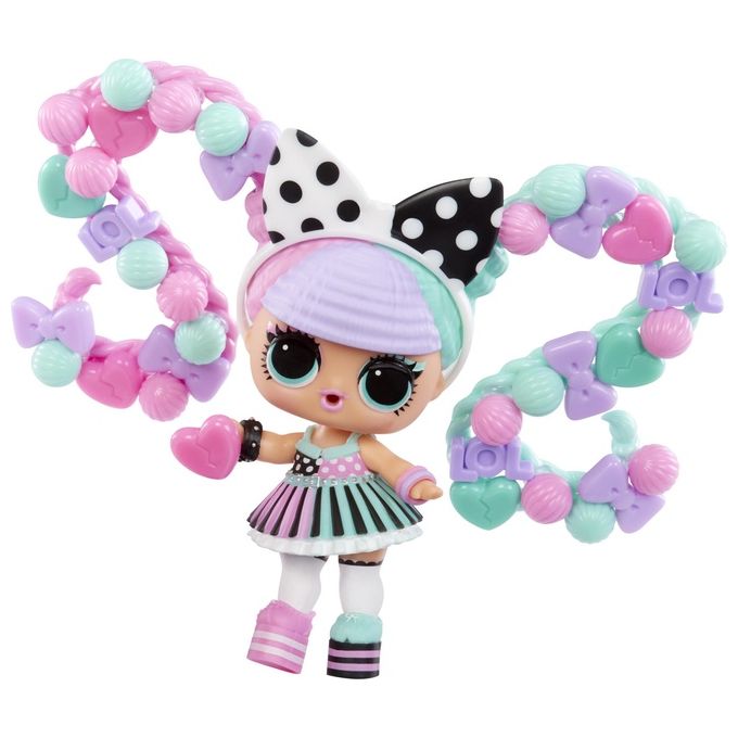 MGA Entertainment Bambola L.O.L. Surprise! Hair Beads Tots Assortito