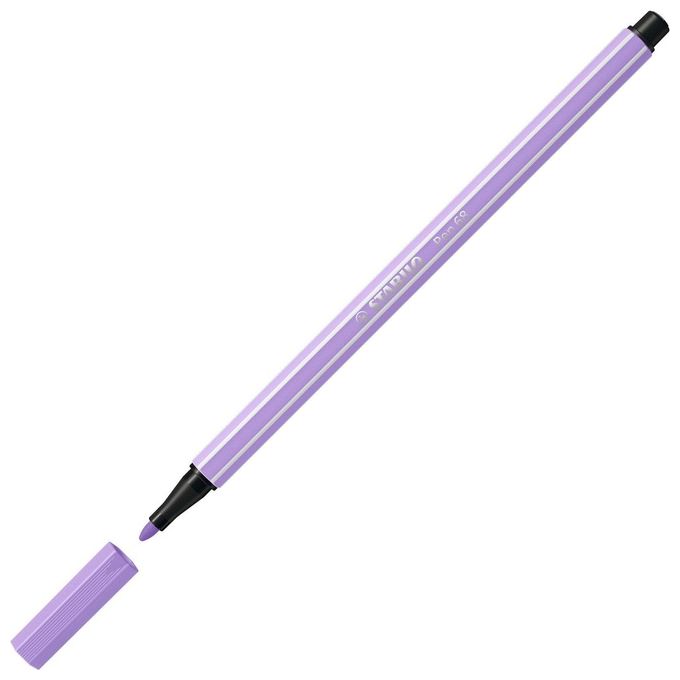 Stabilo Confezione 10 Pen 68 Lilla Chiaro