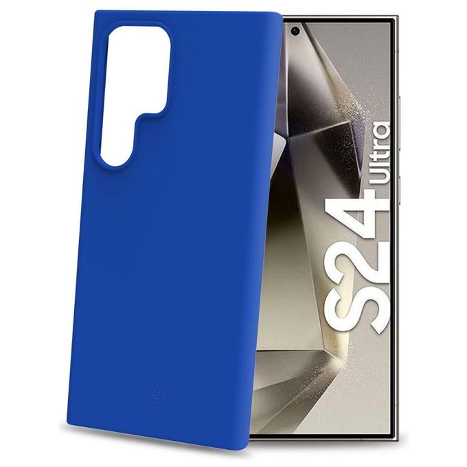 Celly Cromo Cover per Samsung Galaxy S24 Ultra 5G Blu