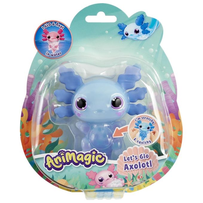 Goliath Personaggio Animagic Lets Glo Axolotl