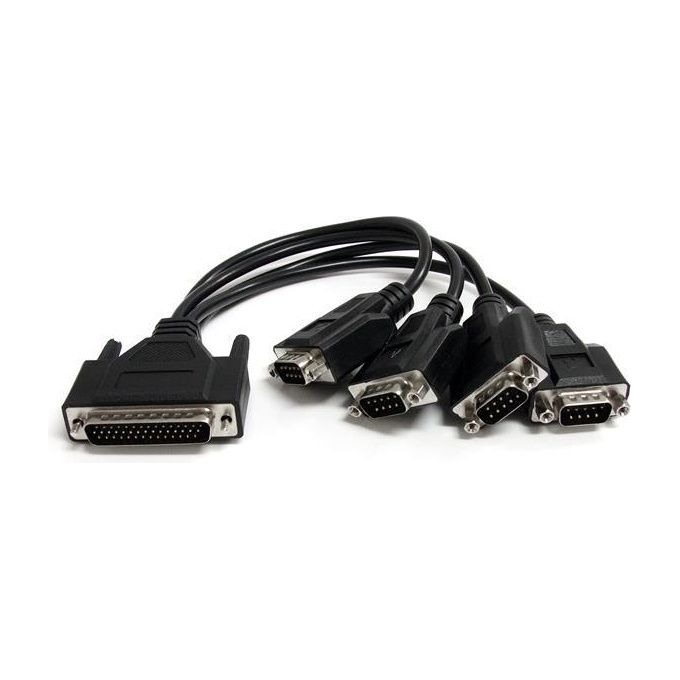 StarTech Scheda PCI Express seriale a 4 porte RS-232 con cavo di ripartizione