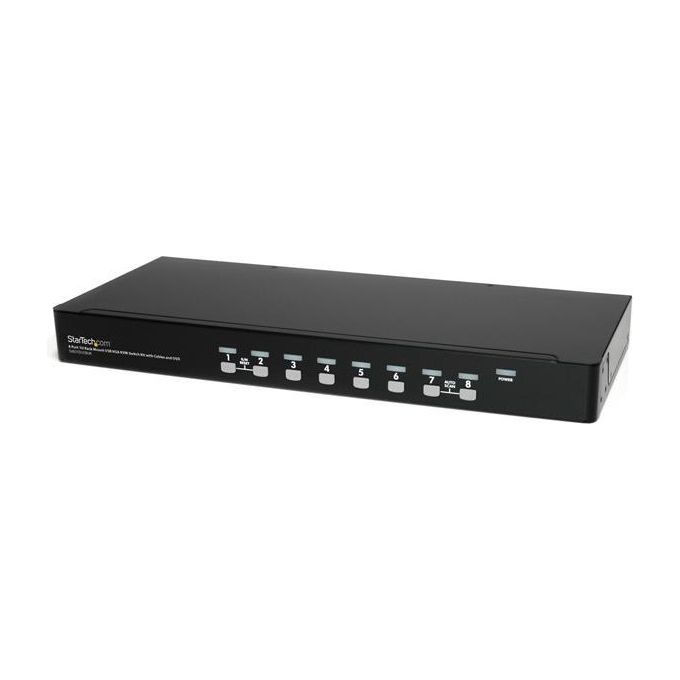 StarTech.com Kit Switch Kvm Usb Montabile A Rack 1u A 8 Porte