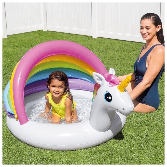 Intex  Piscina Baby Pool Unicorno Cm 127X102X69 I,6