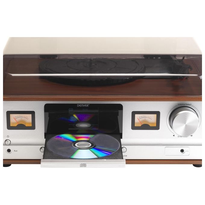 Denver MRD-52 Giradischi Lightwood