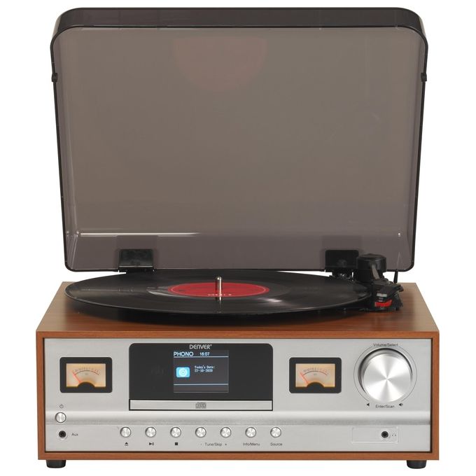 Denver MRD-52 Giradischi Lightwood
