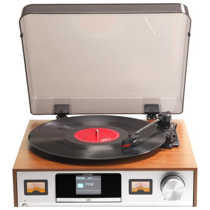 Denver MRD-52 Giradischi Lightwood