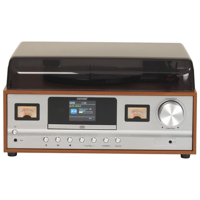 Denver MRD-52 Giradischi Lightwood