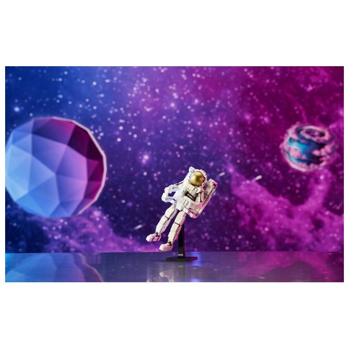Lego 31152 Creator Set da costruzione 3 in 1 Astronauta Cane Spaziale Astronave Viper Jet 647 pezzi 9+ anni colore Multicolore