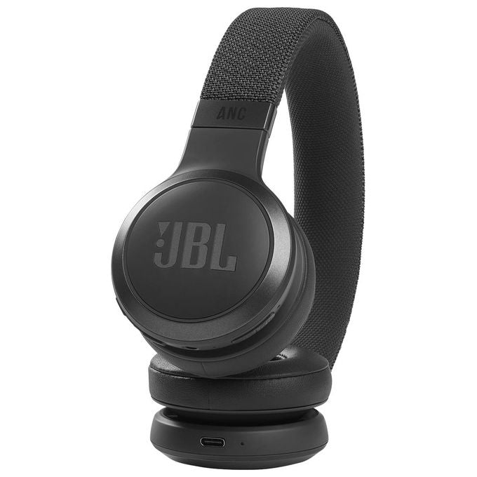 JBL LIVE 460NC Wireless Bluetooth con Cancellazione Adattiva del Rumore Cuffia Pieghevole Senza Fili per Musica Chiamate e Sport Fino a 50h di Autonomia Colore Nero