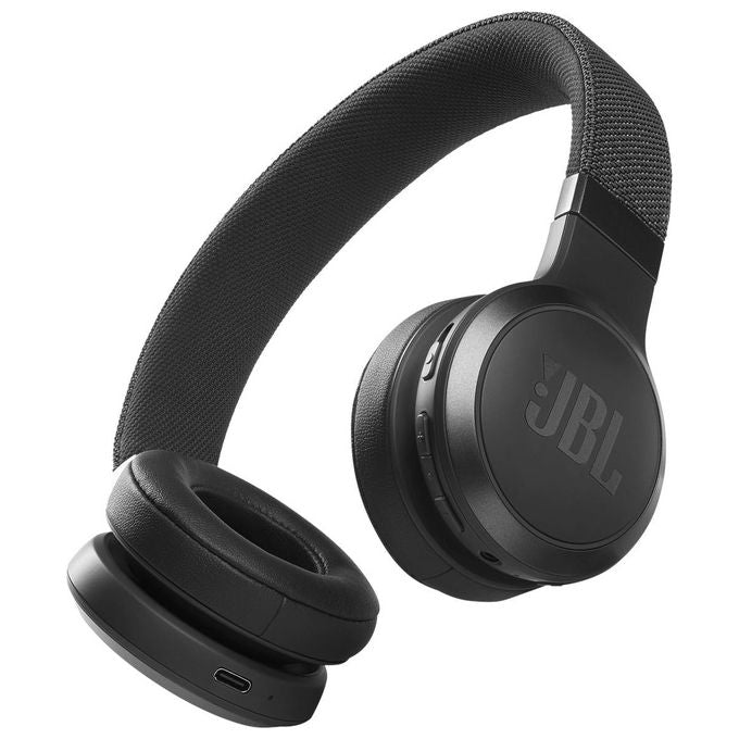 JBL LIVE 460NC Wireless Bluetooth con Cancellazione Adattiva del Rumore Cuffia Pieghevole Senza Fili per Musica Chiamate e Sport Fino a 50h di Autonomia Colore Nero