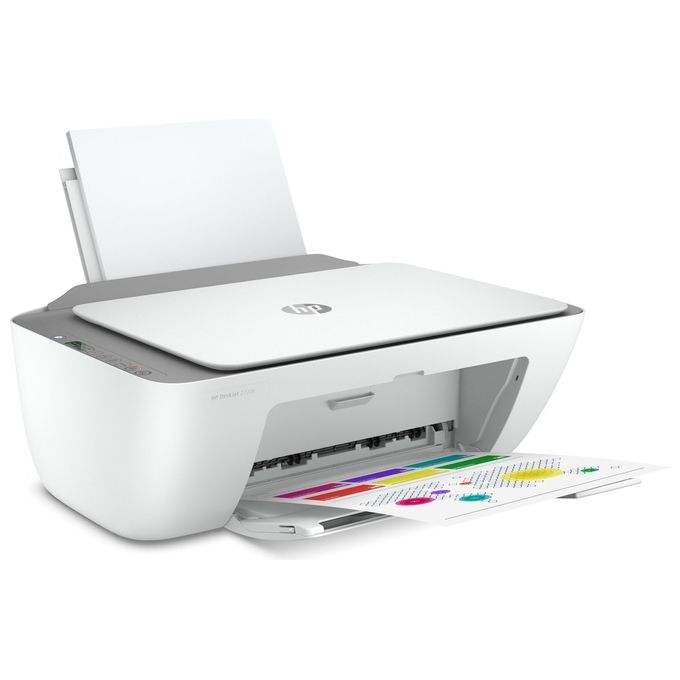 [ComeNuovo] HP Stampante Inkjet Multifunzione DeskJet 2720e Risoluzione 4800x1200 DPI A4 Wi-Fi Bianca