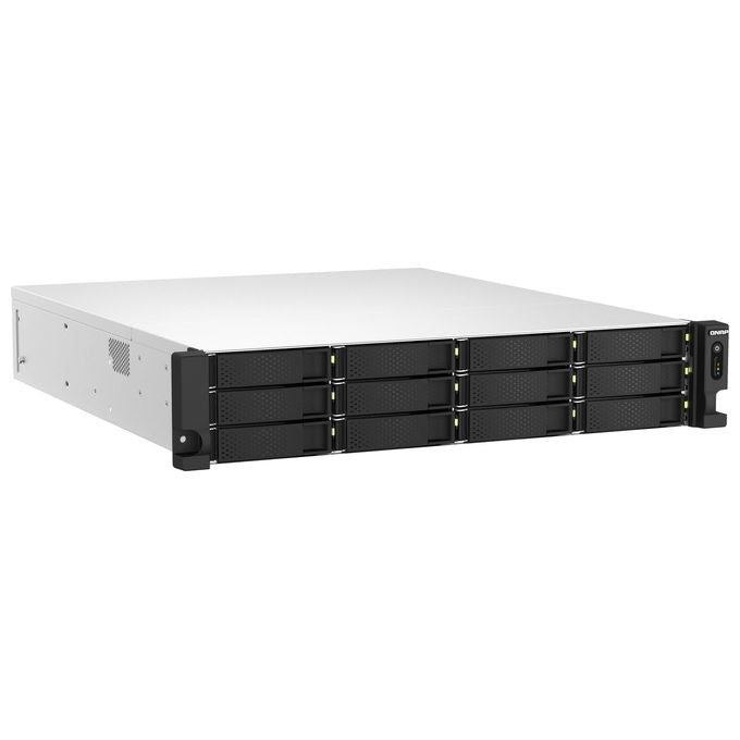 Qnap TS-H1887XU-RP NAS Armadio 2U Collegamento Ethernet LAN Nero-Bianco E-2336