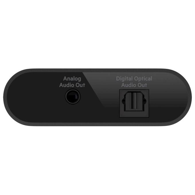 Belkin SoundForm Connect AirPlay 2 Adattatore Audio per lo Streaming Wireless Ingressi Audio Ottico e 3.5 mm Nero