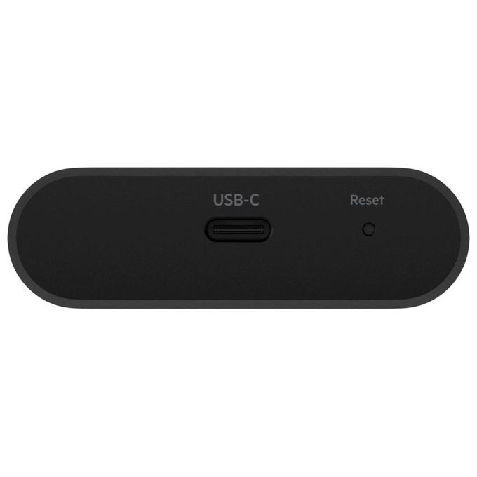 Belkin SoundForm Connect AirPlay 2 Adattatore Audio per lo Streaming Wireless Ingressi Audio Ottico e 3.5 mm Nero